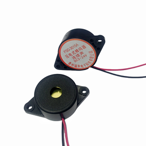 3015D 12V Sonido Continuo 30*15MM Alta Decibeles 95dB Alarma Activa 3-24V Buzzer Piezoeléctrico Integrado para Equipos Industriales - Product Image 1