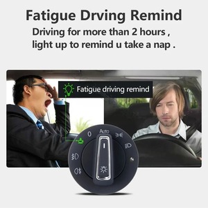 Auto-Scheinwerferschalter-Knopf mit Fernlichtsensor für VW Golf 4, Jetta MK5, Golf MK7, MK6, Passat B5 B6, Polo 9N, Beetle, Tiguan <span class=keywords><strong>2</strong></span>, Innenraum - Product Image 3