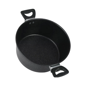 8点セット調理器具セット 家庭用 黒色鋳鉄製調理鍋 ストックポットセット ガラス蓋付き - Product Image 4