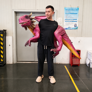 <span class=keywords><strong>Petit</strong></span> Modèle Animatronique de Dragon Bébé, Marionnette de <span class=keywords><strong>Dinosaure</strong></span> Réaliste et Mobile pour Aire de Jeux pour Enfants, Centre Commercial, Décoration de Divertissement - Product Image 6