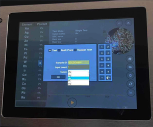 Espectrômetro XRF Ouro <span class=keywords><strong>Carat</strong></span> Medidor Detector 99,99% e 24K Pureza Ouro Testing Machine/<span class=keywords><strong>Gold</strong></span> <span class=keywords><strong>Tester</strong></span> - Product Image 4