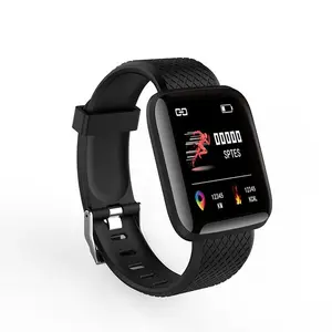 D13 akıllı bilezik 116 artı kalp hızı izle akıllı bileklik spor saat D13 Smartwatch