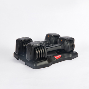 Zoshine ayarlanabilir dambıl seti 2.5-50kg kauçuk kaplı ağırlıkları spor gücü eğitim ekipmanları ile özel Logo - Product Image 3