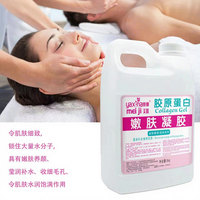 Gel de massage au collagène de haute qualité pour salons de beauté, hydratant, raffermissant, à absorption rapide, gel de rajeunissement pour appareil de beauté