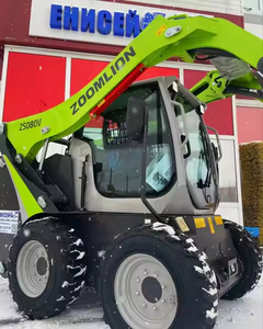 لودر انزلاقي صغير ZS080V أصلي بسعر المصنع مع سعة دلو 0.6 متر مكعب للبيع - Product Image 2