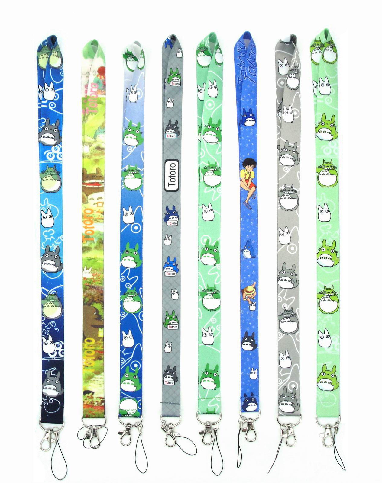 Lovely Cartoon Totoro Lanyards Wholesale Phone Neck Anti-Lost Phone Stain Lanyard Card Holder Accessories Promotional Gift