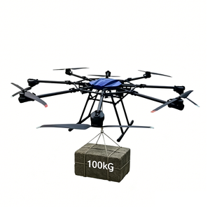 Dron Industrial de Carga Pesada con Capacidad de 100 kg, 8 Ejes, Largo Alcance, para Transporte de Equipos Industriales - Product Image 1