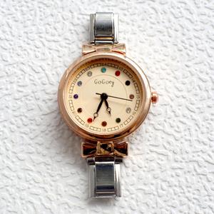 Reloj de Cuarzo para Mujer Zoryn con Diamantes, Brazalete Italiano DIY, Estilo Europeo Americano, Caja de Aleación, Acero Inoxidable, Venta al Por Mayor - Product Image 6