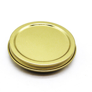 custom made 10g 20g 30g 50g 100g 125g High Quality Airtight Customize Food Grade Sturgeon Round Blue Caviar Tin Can box