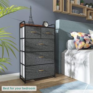 <span class=keywords><strong>Tour</strong></span> <span class=keywords><strong>de</strong></span> <span class=keywords><strong>rangement</strong></span> pour vêtements en tissu <span class=keywords><strong>plastique</strong></span> durable à <span class=keywords><strong>4</strong></span> couches, design <span class=keywords><strong>de</strong></span> style tiroir pour les chambres à coucher et les chambres d'enfants - Product Image 2
