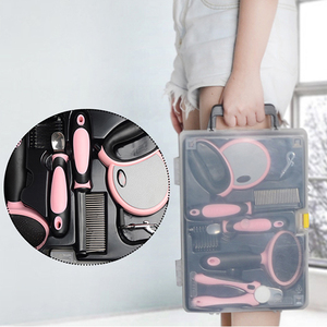 pet circle and durable pet grooming package High quality steel + plastic pet accessories