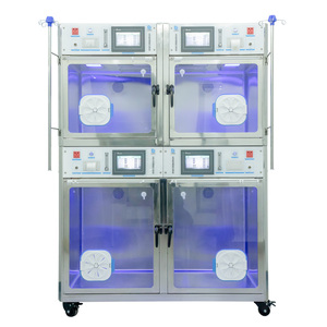 Equipo Veterinario, Incubadora <span class=keywords><strong>para</strong></span> Cachorros, Jaula de Cuidados Intensivos con Función de Oxígeno <span class=keywords><strong>para</strong></span> <span class=keywords><strong>Hospital</strong></span> Veterinario, Acero Inoxidable SUS304, Marca Pujia, Modelo Pj-icu - Product Image 3
