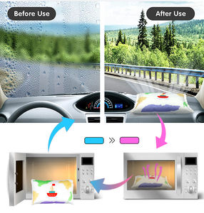 Sachets <span class=keywords><strong>d</strong></span>éshumidificateurs réutilisables en gel de silice 350g 1kg pour voitures et armoires, marque privée OEM - Product Image 3