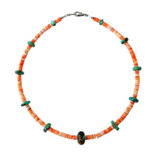 Collier <span class=keywords><strong>Milka</strong></span> Manifesto en turquoise bleue naturelle et argent sterling 925 - Product Image 2