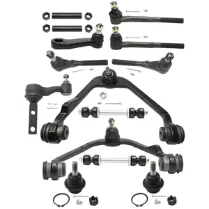 Brazos de control inferiores delanteros, varillas de amarre, enlaces de barra estabilizadora, Kit de suspensión de rótula para FORD EXPEDITION RWD 1997-2002