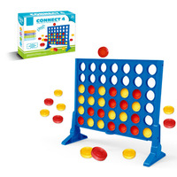 Jeu de société 4 en rangée pliable Line Up 4 Classic Family Toy Jouet éducatif pour les enfants et la famille
