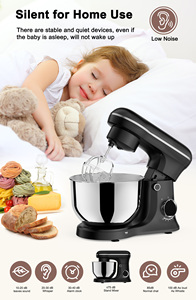 Nhà bếp 3L 4L 5L Bánh Mì Bánh <span class=keywords><strong>Maker</strong></span> điện máy trộn thực phẩm bột trộn bánh thực phẩm đứng Mixer - Product Image 6