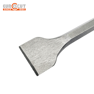 Cincel Plano EUROCUT SDS Plus, Vástago Recto, Acero Industrial, Cincel Frío para Piedra, Mampostería, Paredes y Hormigón - Product Image 4