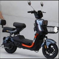 Vélo Électrique Urbain Compact de Qualité Export 48V12Ah, Scooter Mobylette Électrique pour Adultes, Moto Électrique 350W, Vente en Gros à Prix Abordable