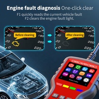 Lector de Códigos OBD2 K2, Herramienta de Diagnóstico para Automóviles, Escáner de Automóviles OBDII/EOBD Multi-idioma