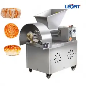 Venda quente Pizza Chapati Pão Fazendo Massa Bola De Corte Divisória E Rounder Rolling Volumetric Divisor Máquinas Para Preço