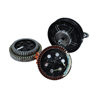Frein à tambour de moteur de vélo électrique de Offre Spéciale 12 pouces 72V 2000W moteur de moyeu de roue BLDC pour Escooter