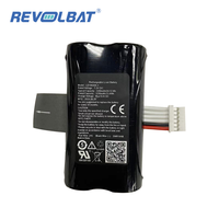 Paket Baterai Lithium Revolbat Berkualitas Tinggi 7.2V 3350mAh Pengganti Baterai Li-ion untuk AXIUM DX8000 LD18650K-1 Pembayaran POS