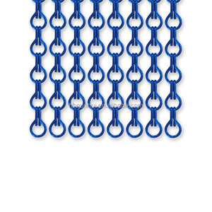 Rideau à chaîne en <span class=keywords><strong>aluminium</strong></span> illuminé avec lumières LED Technique tissée pour la création <span class=keywords><strong>d</strong></span>'ambiance en boîte de nuit - Product Image 2