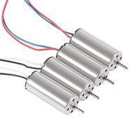 JL-0720 7x20mm Moteur sans noyau brossé 13000KV Mini Micro moteur cc avec fil de borne JST-1.25 pour quadrirotor RC et utilisation de ventilateur
