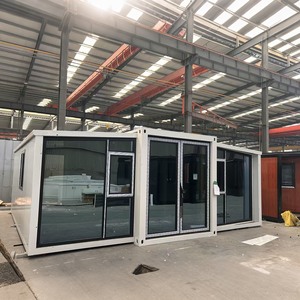 Casas Contenedor Prefabricadas con Ventanas Francesas Extra Grandes, Casas Móviles que se Pueden <span class=keywords><strong>Alquilar</strong></span>, Reventa y Personalización - Product Image 4