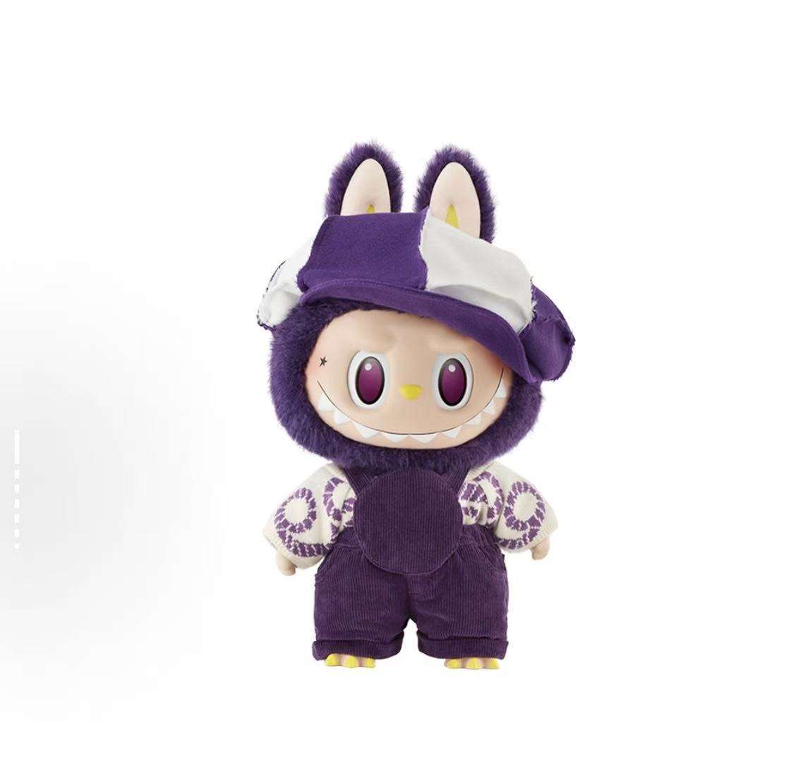 LABUBU Milan Fashion Week purple baby