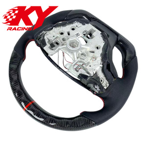 Volante Deportivo Personalizado de Fibra de Carbono con Pantalla LED de RPM para Ford Explorer ST XLT TFD TFC TUB Tremor - Product Image 4