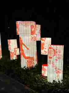 Nouvelle innovation lanternes chinoises fleurs artificielle longue durée de vie lanterne à fleurs extérieure pour paysage - Product Image 5