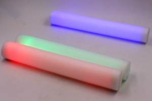 Bâton lumineux durable sur le thème ROMANCE avec logo gravé pour événements et festivals - Décorations promotionnelles LED - Product Image 5