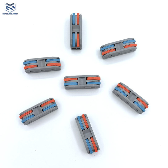 Hot Selling 32A 400V Fast Connector Push Quick Wiring Electrical Terminal Connector Quick Splicing Push in Wire Connector