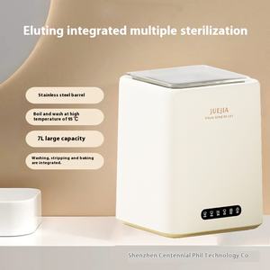 Nouveau 3in1 Auto Smart <span class=keywords><strong>Autonettoyant</strong></span> Mini Laveuse Sécheuse 7L Sous-Vêtements Chaussettes Bébé Vêtements Nettoyant Argent Ion Stérilisation Haute Température - Product Image 5