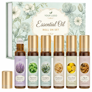 Set de Aceites Esenciales Portátiles <span class=keywords><strong>para</strong></span> Aromaterapia, en Roll-on, <span class=keywords><strong>para</strong></span> Dormir, Mejorar el Estado de Ánimo e Inmunidad, Promueve un Mejor Sueño, <span class=keywords><strong>para</strong></span> Mujeres y Hombres - Product Image 6