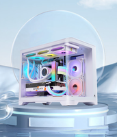 Nouveau design de tour d'ordinateur de bureau Gamer avec interface TYPE-C ATX/MATX prend en charge la tour médiane Mini-ITX en stock