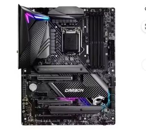 Pour MSI MPG <span class=keywords><strong>Z490</strong></span> GAMING CARBON WIFI ordinateur de bureau Intel <span class=keywords><strong>Z490</strong></span> Express Chipset DDR4 ATX double canal de mémoire SATA prend en charge 128 - Product Image 5