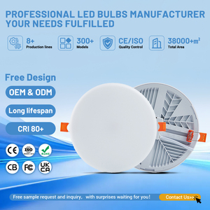 Plafón <span class=keywords><strong>de</strong></span> lámpara <span class=keywords><strong>de</strong></span> interior montado en PC + Panel sin marco PP, Panel cuadrado Led - Product Image 1