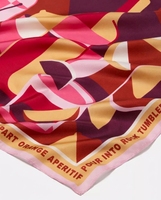 Foulard carré en satin de soie à motif bouteille de vin, bandana de mode, écharpe de cou, vente en gros, impression personnalisée disponible