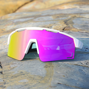Lunettes de sport pour femmes en TR90, demi-monture rose, protection UV400, lunettes de baseball, lunettes de soleil polarisées pour la <span class=keywords><strong>course</strong></span> <span class=keywords><strong>à</strong></span> <span class=keywords><strong>pied</strong></span> - Product Image 5