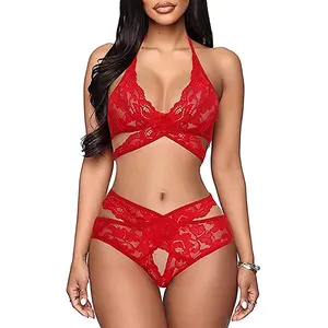 Women Sexy Lingerie Set Two Piece Lace Bra and Panty Set Bralette Sleepwear High Quality Service Sexy And Charming Bra Suit Ling