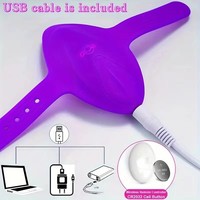 APP-Gesteuerter Mini-Slip-Vibrator Klitorale Stimulation Fernbedienung 10 Frequenzen USB-Aufladbar 100% Wasserdicht für Frauen
