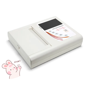 Elettrocardiografo xách tay Ba kênh thú y ECG Máy holter ekg bệnh viện kỹ thuật số 3 kênh ECG - Product Image 1