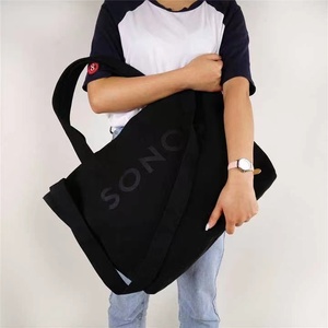 Custom Cotton <b>Canvas</b> <b>Bags</b> Letter Shopping Crossbody Personality <b>Canvas</b> Tote <b>Bag</b> With Custom Printed Logo - Product Image 2