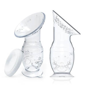 Produttore brevettato tiralatte pompa manuale tiralatte in Silicone pompa per l'allattamento al seno pompa per il latte - Product Image 1
