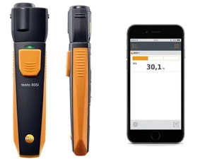 เทอร์โมมิเตอร์อินฟราเรดไร้สาย TESTO 805i ของแท้ ราคาถูก พร้อมใช้งาน - Product Image 3