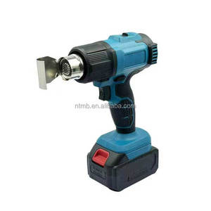 <span class=keywords><strong>Pistolet</strong></span> <span class=keywords><strong>à</strong></span> <span class=keywords><strong>air</strong></span> <span class=keywords><strong>chaud</strong></span> industriel rechargeable <span class=keywords><strong>à</strong></span> double température avec logo personnalisé, pistolets thermiques alimentés par <span class=keywords><strong>batterie</strong></span>, vente en gros - Product Image 1