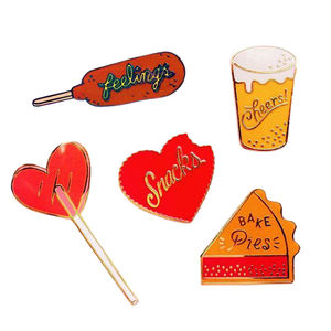 Pins de Solapa de Metal con Logotipo Grabado en Esmalte Personalizado, Ideales para Ropa, Bolsos, Chaquetas y Accesorios - Product Image 1